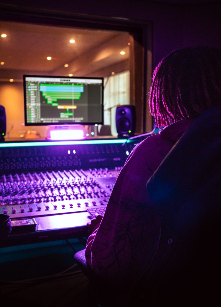 Septic WRLD in the studio