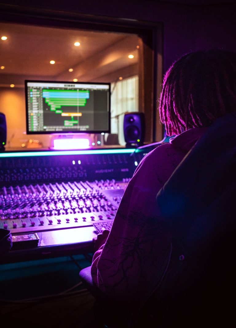 Septic WRLD in the studio